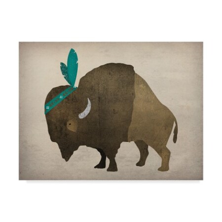 Ryan Fowler 'Buffalo Bison Iii' Canvas Art,14x19